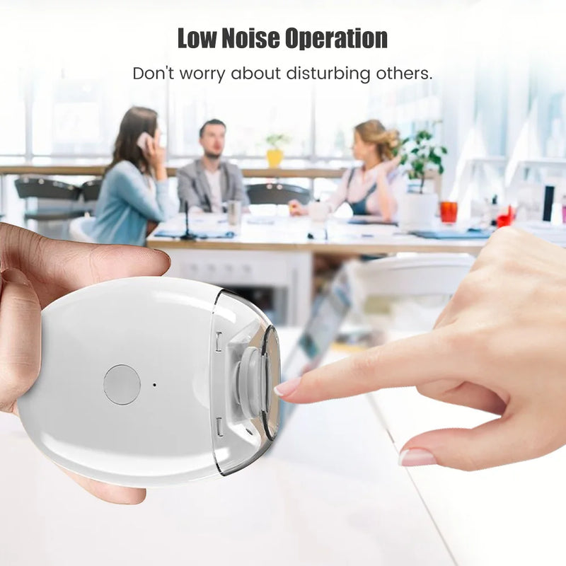 Cortador de Unhas Elétrico para Adultos e Bebês (Com Led)